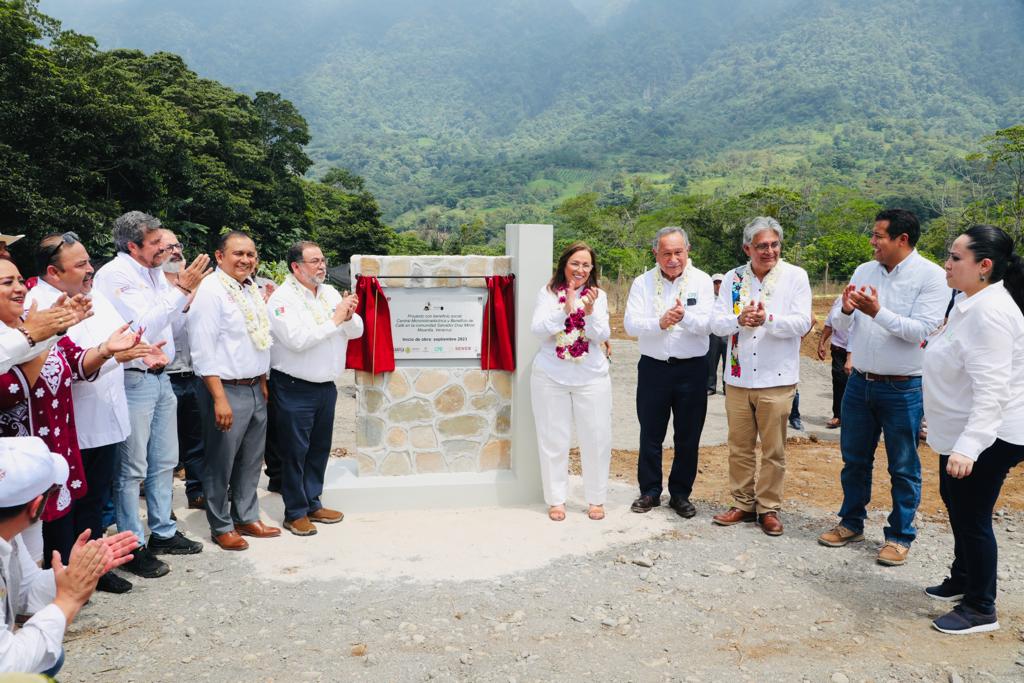 Lleva Rocío Nahle energía limpia y proyectos productivos a Veracruz