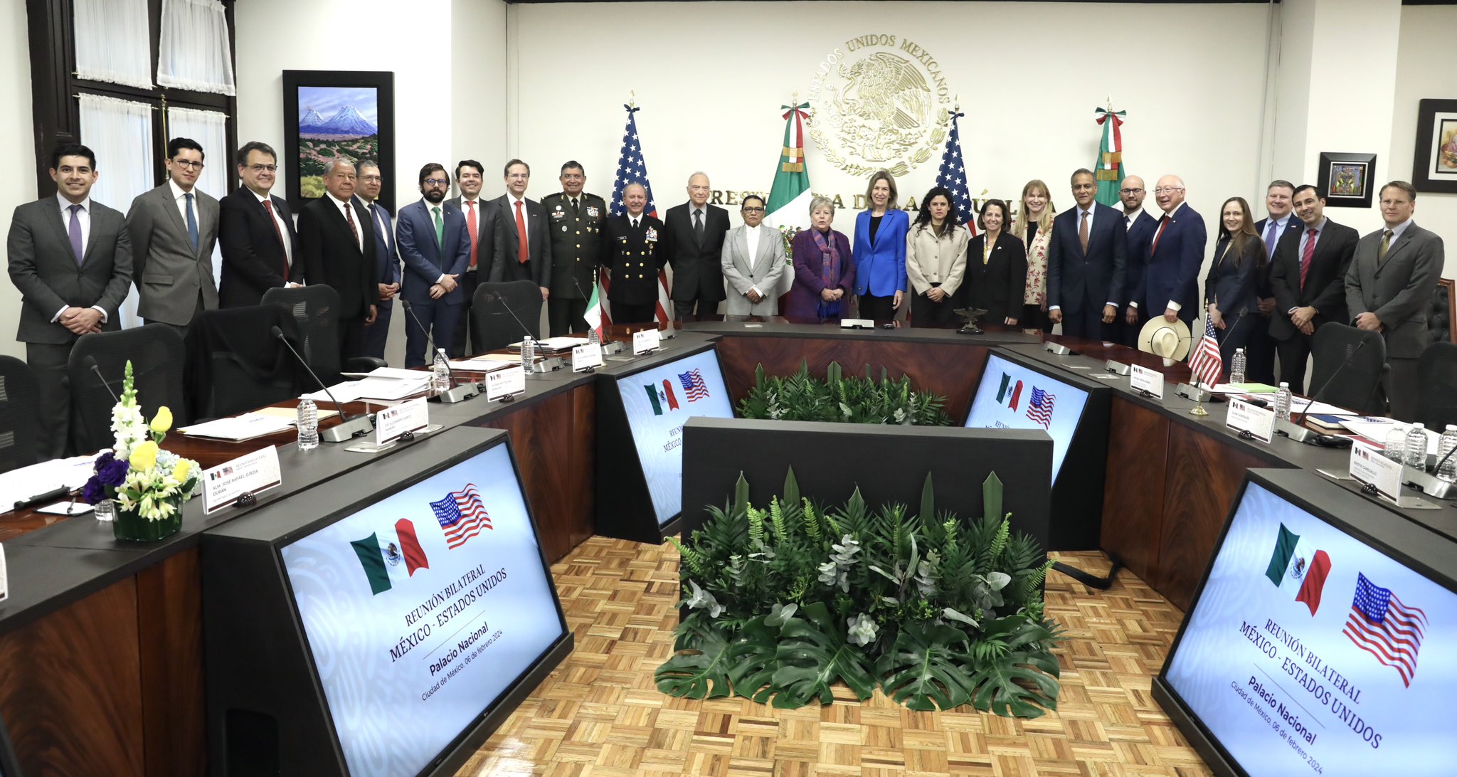 Seguridad y migración: temas de la reunión de Trabajo entre EUA y México