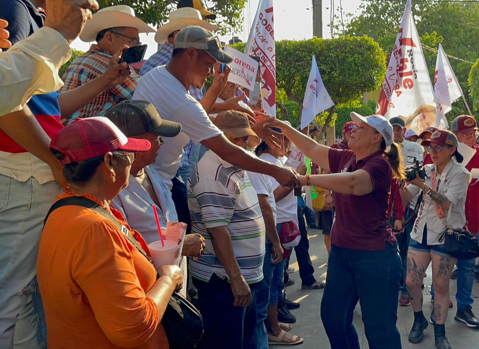 En Veracruz habrá un cambio de gobernador a gobernadora porque vamos a ganar: Rocío Nahle García