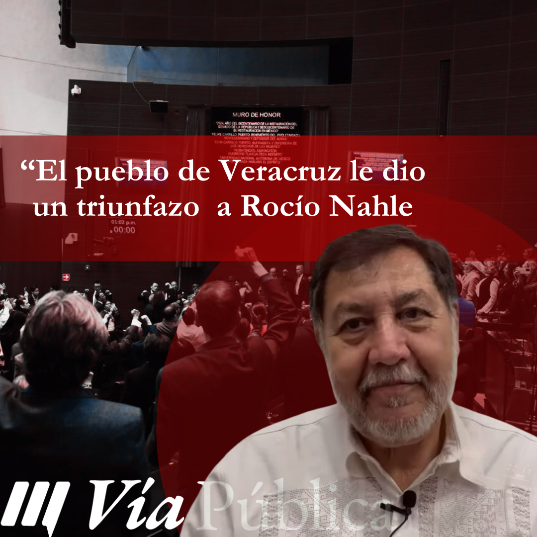 Senador electo Gerardo Fernández Noroña recorrerá los 212 municipios de Veracruz