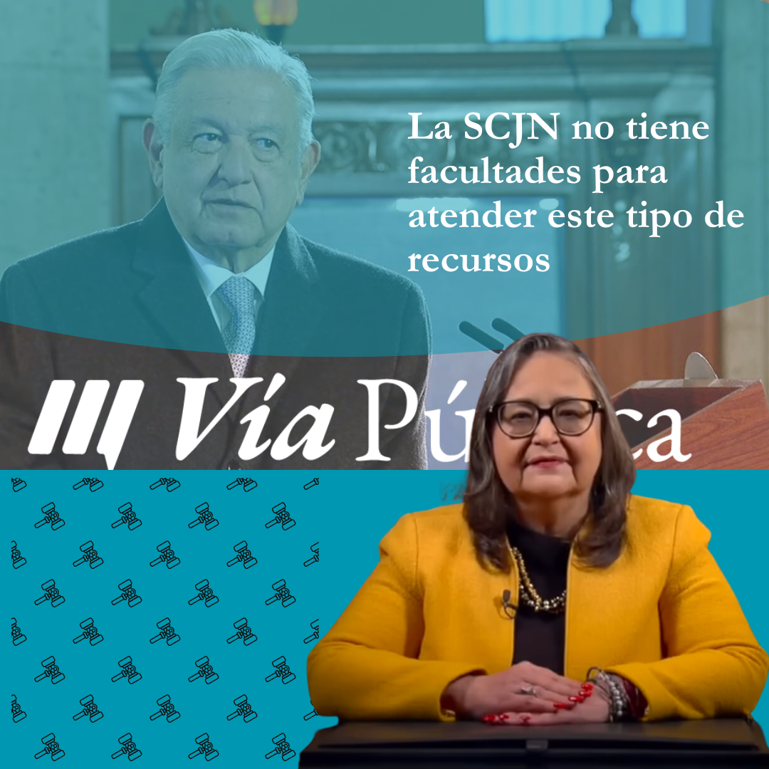 AMLO critica a Norma Piña por aceptar denuncia del PAN en la SCJN, señalando que «es parte del nerviosismo, del coraje y también del ridículo»